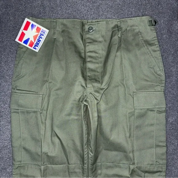NWT PROPPER BDU Tactical Pants Green Men's L Military Combat Trousers Button Fly - Picture 3 of 10